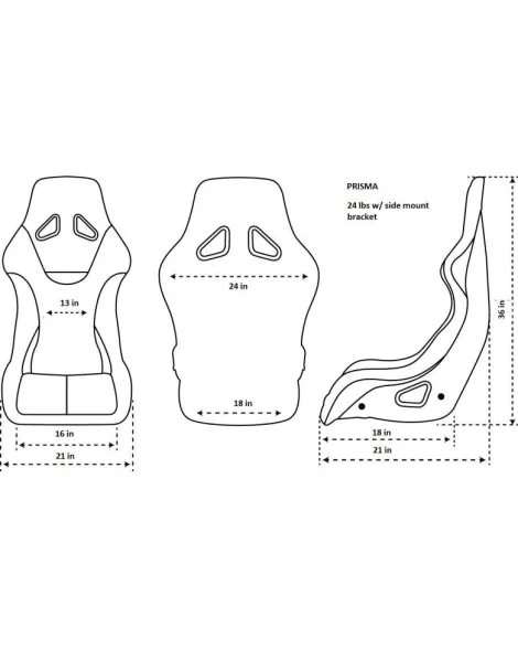 NRG PRISMA ULTRA SAKURA SEAT - LARGE NRG PRISMA ULTRA SAKURA SEAT - LARGE