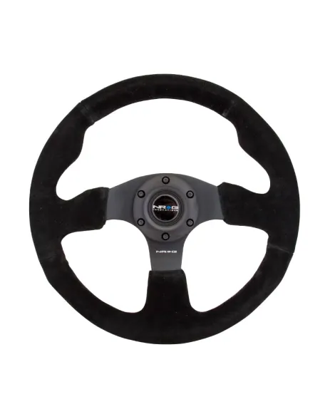 NRG Racing Steering Wheel 320mm Suede w/Black Stitching NRG Racing Steering Wheel 320mm Suede w/Black Stitching