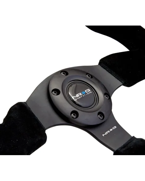 NRG Racing Steering Wheel 320mm Suede w/Black Stitching NRG Racing Steering Wheel 320mm Suede w/Black Stitching