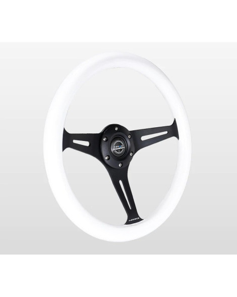 NRG Steering Wheel Glow-N-The-Dark Green w/Black Spokes 350mm 1.5" Dish NRG Steering Wheel Glow-N-The-Dark Green w/Black Spokes 350mm 1.5" Dish
