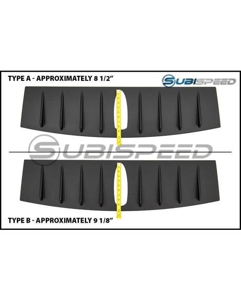 Subaru WRX & STI 15-16 OLM Automotive V1 Type B Full Width Roof Vortex Generator USDM