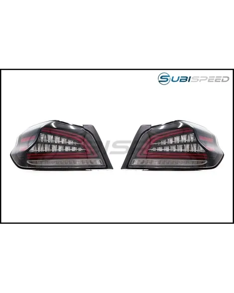 Subaru WRX & STI 15-20 OLM Automotive Spec CR Sequential LED Tail Lights Subaru WRX & STI 15-20 OLM Automotive Spec CR Sequential LED Tail Lights