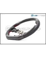 Subaru WRX & STI 15+ OLM Automotive PRO Leather / Carbon Steering Wheel