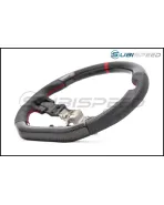 Subaru WRX & STI 15+ OLM Automotive PRO +12R Leather / Carbon / Red Stripe Steering Wheel Subaru WRX & STI 15+ OLM Automotive PRO +12R Leather / Carbon / Red Stripe Steering Wheel