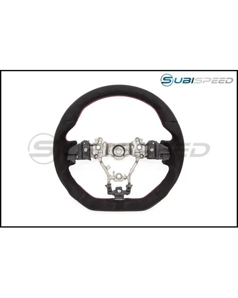 Subaru WRX & STI 15+ OLM Automotive Alcantara Racer Steering Wheel Subaru WRX & STI 15+ OLM Automotive Alcantara Racer Steering Wheel