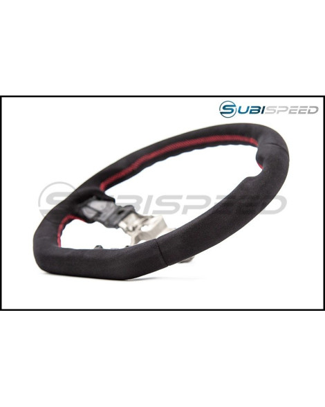 Subaru WRX & STI 15+ OLM Automotive Alcantara Racer Steering Wheel Subaru WRX & STI 15+ OLM Automotive Alcantara Racer Steering Wheel