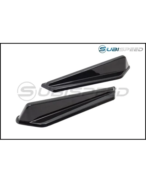 Subaru WRX & STI 15+ OLM Automotive Gloss Black JDM Style Canards