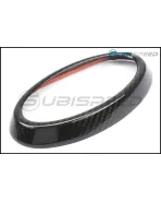 Subaru WRX & STI 15-17 OLM Automotive LE Dry Carbon Fiber Front Emblem Frame Overlay