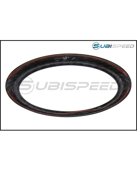 Subaru WRX & STI 15-17 OLM Automotive LE Dry Carbon Fiber Front Emblem Frame Overlay Subaru WRX & STI 15-17 OLM Automotive LE Dry Carbon Fiber Front Emblem Frame Overlay