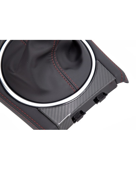 Subaru STI 18-21 OLM Automotive LE Carbon Fiber Shifter Cover Subaru STI 18-21 OLM Automotive LE Carbon Fiber Shifter Cover