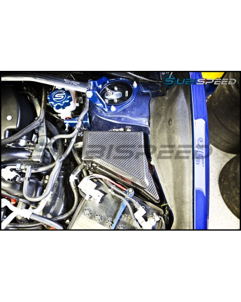 Subaru WRX & STI 15-21 / Forester/Crosstrek/Impreza OLM Automotive LE Dry Carbon Fiber Fuse Box Subaru WRX & STI 15-21 / Forester/Crosstrek/Impreza OLM Automotive LE Dry Carbon Fiber Fuse Box