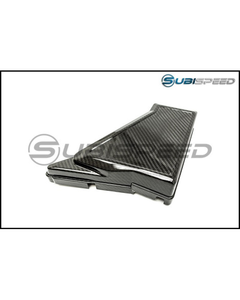 Subaru WRX & STI 15-21 / Forester/Crosstrek/Impreza OLM Automotive LE Dry Carbon Fiber Fuse Box Subaru WRX & STI 15-21 / Forester/Crosstrek/Impreza OLM Automotive LE Dry Carbon Fiber Fuse Box
