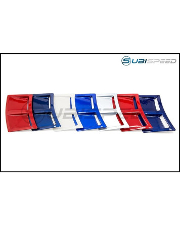 Subaru WRX & STI 15-21 OLM Automotive S207 Style Paint Matched Rear Bumper Vent Inserts