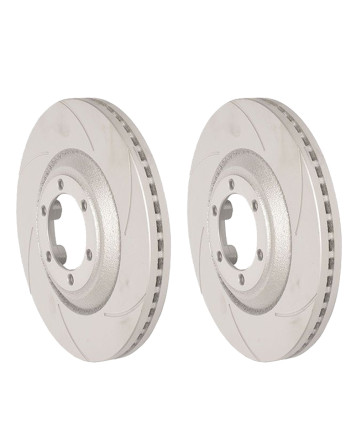 Isuzu D Max 2012-2020 Pedders Upgraded Front Brake Discs / Rotors PAIR