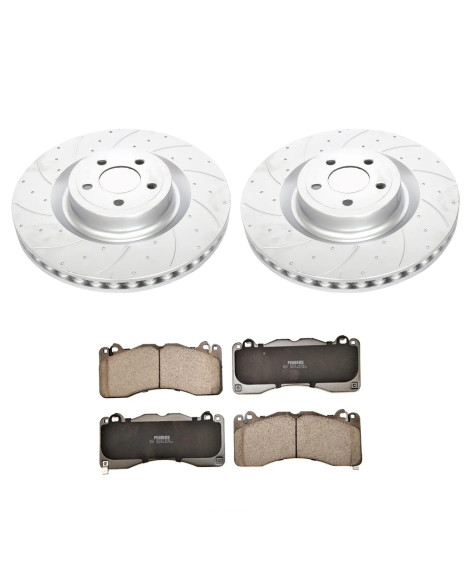 Ford Mustang 5.0L V8 GT 2015-2023 Pedders Front Brake Kit (Pads & Discs) Ford Mustang 5.0L V8 GT 2015-2023 Pedders Front Brake Kit (Pads & Discs)