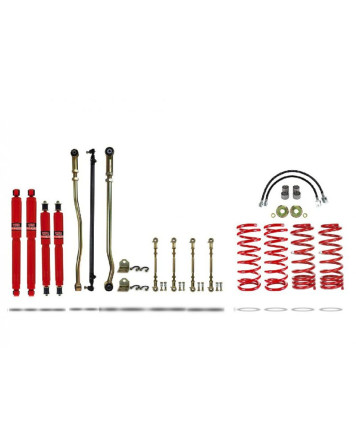 Nissan Patrol Y61 LWB Non-ABS 3.0 Di 1997-2016 Pedders 4 Inch Suspension Lift Kit