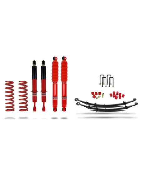 Toyota Hilux MK6/MK7 4WD 05-15 Pedders Heavy Duty Load Carrying & Towing Suspension Kit Toyota Hilux MK6/MK7 4WD 05-15 Pedders Heavy Duty Load Carrying & Towing Suspension Kit