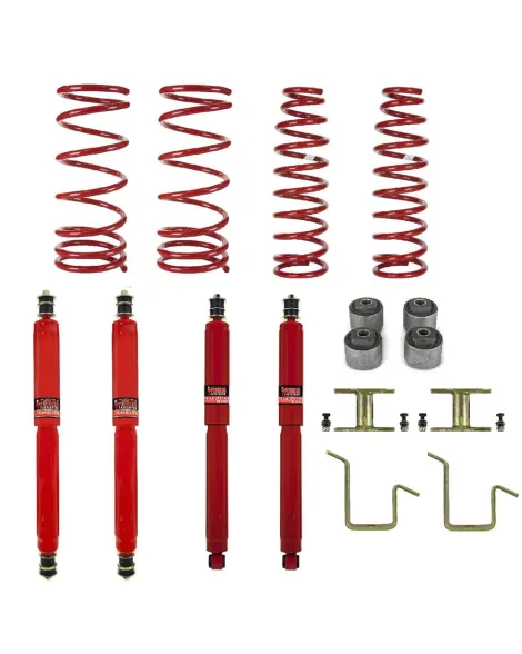 Toyota Landcruiser 80 Series 90-98 ABS MODELS Pedders 2 Inch Suspension Lift Kit w/Long Travel Foam Cell Shocks