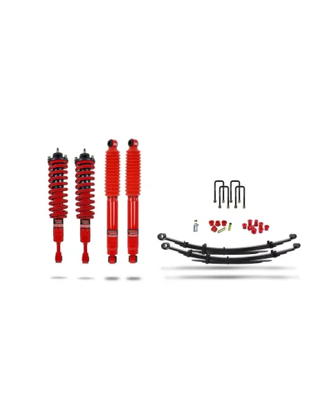 Toyota Hilux MK8/MK9 2015+ Pedders Heavy Duty Load Carrying & Towing Suspension Kit w/Foam Cell Shocks & Assembled Front Struts Toyota Hilux MK8/MK9 2015+ Pedders Heavy Duty Load Carrying & Towing Suspension Kit w/Foam Cell Shocks & Assembled Front Struts