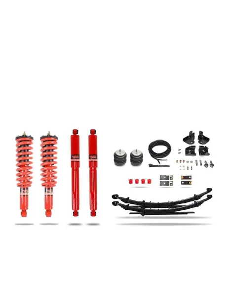 Isuzu D-Max 2012-2017 Pedders 1.75 Inch Suspension Heavy Duty Load Carrying Towing Kit w/Assembled Foam Cell Struts & Additional Airbags Isuzu D-Max 2012-2017 Pedders 1.75 Inch Suspension Heavy Duty Load Carrying Towing Kit w/Assembled Foam Cell Struts & Additional Airbags