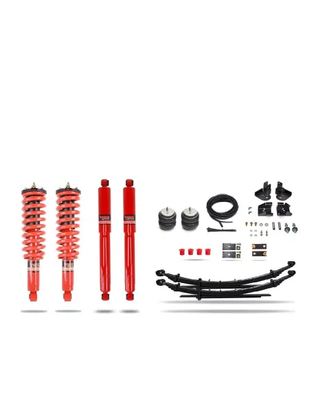 Isuzu D-Max 2017-2020 Pedders 1.75 Inch Suspension Lift Kit Heavy Duty Load Carrying & Towing Kit w/Assembled Foam Cell Struts & Airbags Isuzu D-Max 2017-2020 Pedders 1.75 Inch Suspension Lift Kit Heavy Duty Load Carrying & Towing Kit w/Assembled Foam Cell Struts & Airbags