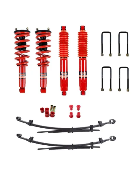 Mitsubishi L200 2015+ MQ/MR Pedders 1.5 Inch Suspension Lift Kit Improved Ride Assembled Struts Mitsubishi L200 2015+ MQ/MR Pedders 1.5 Inch Suspension Lift Kit Improved Ride Assembled Struts