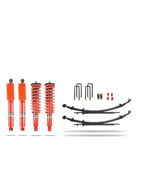 Isuzu D-Max 1.9L TD 2021+ Pedders 1.75 Inch Lift Kit Comfort w/Assembled Foam Cell Struts