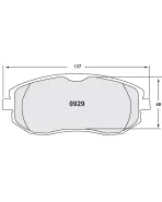 Toyota GT86 / Subaru BRZ 2012-2021 PFC Z-Rated Front Brake Pads