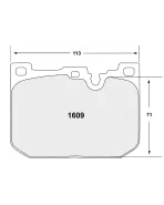 BMW M2 F87 / M3 F80 / M4 F82/F83 2015-2021 PFC Z-Rated Front Brake Pads BMW M2 F87 / M3 F80 / M4 F82/F83 2015-2021 PFC Z-Rated Front Brake Pads