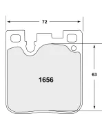 BMW M2 F87 / M3 F80 / M4 F82/F83 2015-2021 PFC 332 Compound Rear Brake Pads BMW M2 F87 / M3 F80 / M4 F82/F83 2015-2021 PFC 332 Compound Rear Brake Pads