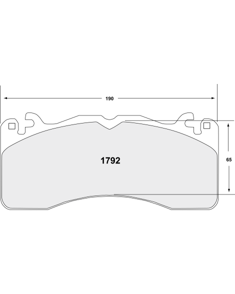 Mercedes AMG GT R / GT S 4-Matic / C63 AMG/S / GL63 AMG / ML63 AMG PFC Z-Rated Front Brake Pads Mercedes AMG GT R / GT S 4-Matic / C63 AMG/S / GL63 AMG / ML63 AMG PFC Z-Rated Front Brake Pads