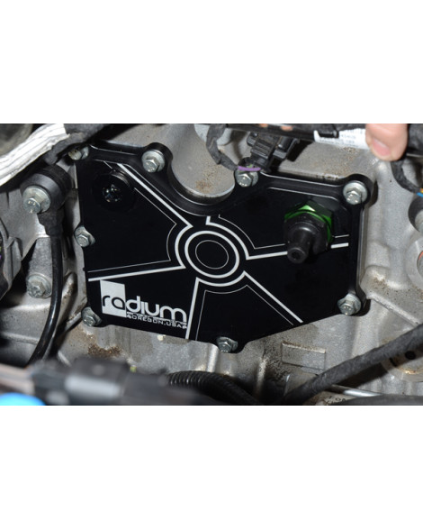 Ford Ecoboost/Duratec / Mazdaspeed MZR / Radium Engineering PCV Baffle Plate Only Ford Ecoboost/Duratec / Mazdaspeed MZR / Radium Engineering PCV Baffle Plate Only