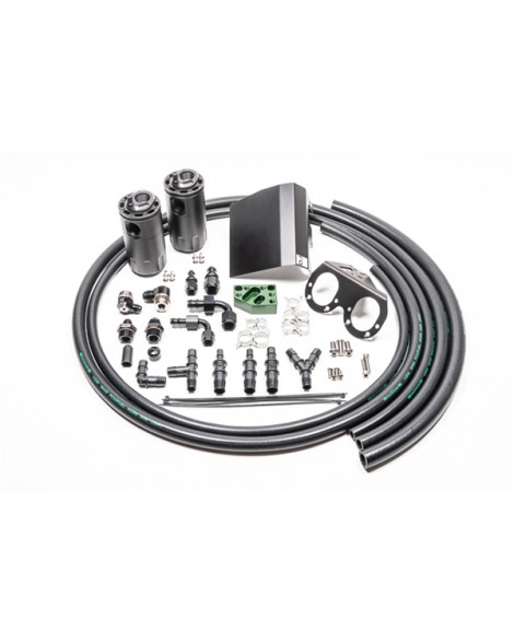 Subaru WRX/STI 02-21 / Forester 04-13 Radium Engineering Dual Catch Can Kit