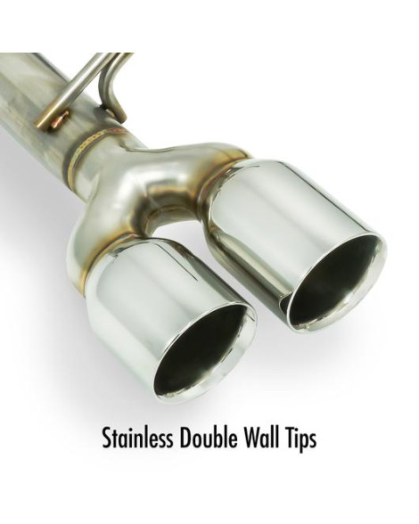 Subaru WRX/STI VA 15-21 REMARK Exhausts Axleback Exhaust Double Wall 3.5" Tips Subaru WRX/STI VA 15-21 REMARK Exhausts Axleback Exhaust Double Wall 3.5" Tips