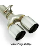 Subaru WRX/STI VA 14-21 REMARK Exhausts Axleback Exhaust Single Wall 3.5" Tips Subaru WRX/STI VA 14-21 REMARK Exhausts Axleback Exhaust Single Wall 3.5" Tips