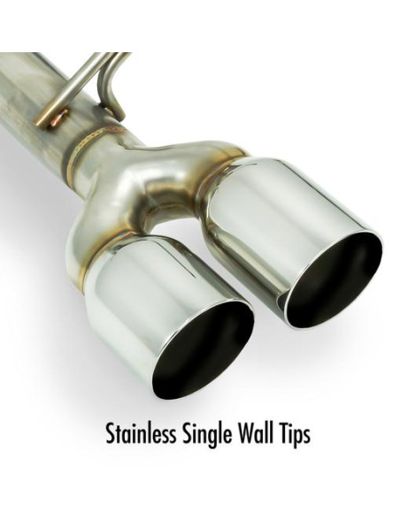 Subaru WRX/STI VA 14-21 REMARK Exhausts Axleback Exhaust Single Wall 3.5" Tips Subaru WRX/STI VA 14-21 REMARK Exhausts Axleback Exhaust Single Wall 3.5" Tips