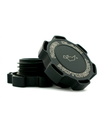 Roger Clark Motorsport RCM Billet Oil Filler Cap Black