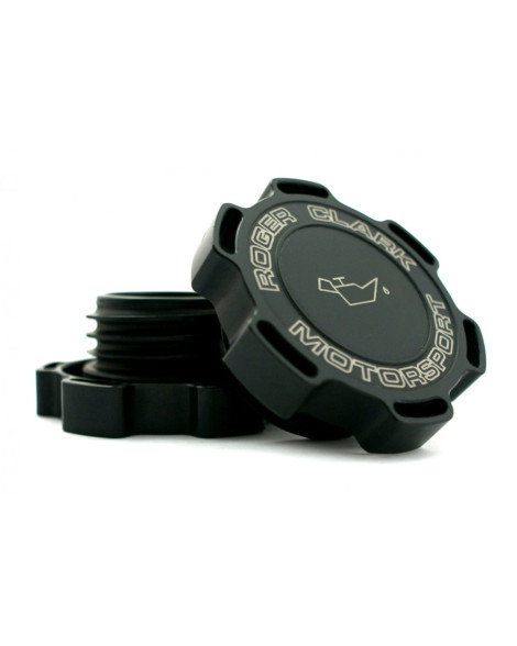 Roger Clark Motorsport RCM Billet Oil Filler Cap Black Roger Clark Motorsport RCM Billet Oil Filler Cap Black