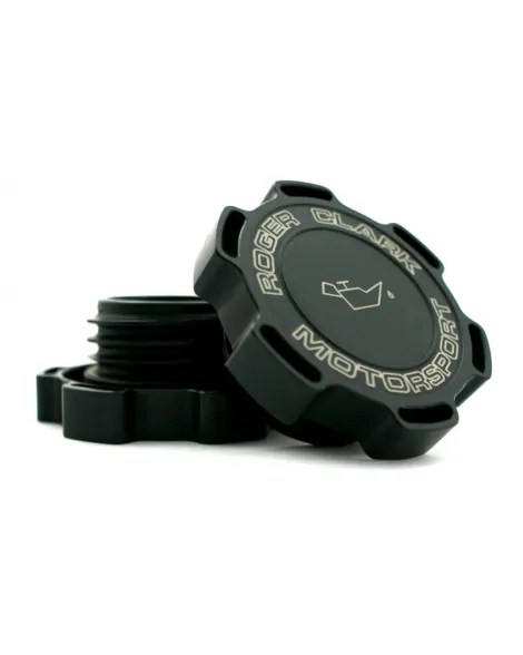 Roger Clark Motorsport RCM Billet Oil Filler Cap Black