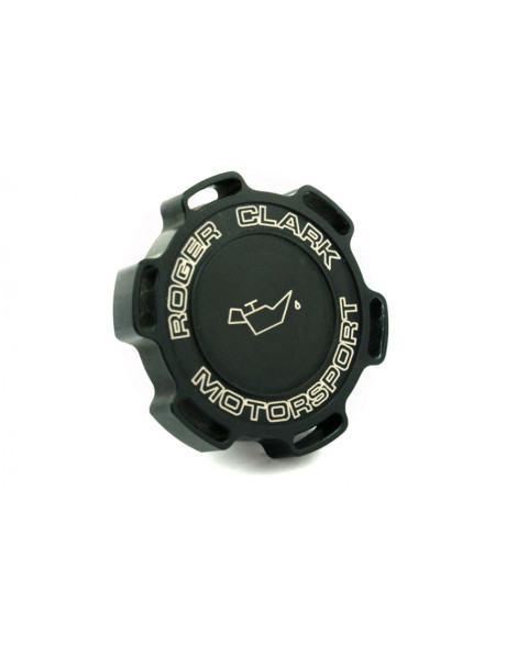 Roger Clark Motorsport RCM Billet Oil Filler Cap Black Roger Clark Motorsport RCM Billet Oil Filler Cap Black