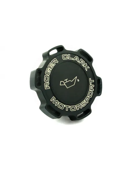 Roger Clark Motorsport RCM Billet Oil Filler Cap Black