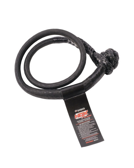 Saber Offroad 10,000kg Long HDX Soft Shackle With Technora Binding Saber Offroad 10,000kg Long HDX Soft Shackle With Technora Binding