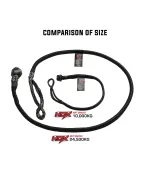 Saber Offroad 24,500kg Long HDX Soft Shackle With Technora Binding Saber Offroad 24,500kg Long HDX Soft Shackle With Technora Binding