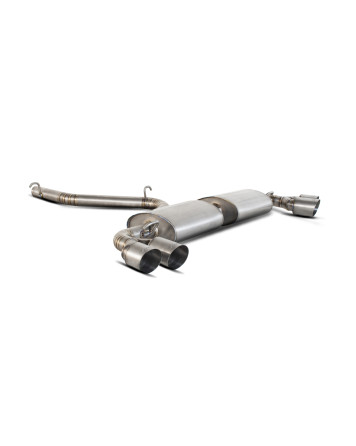 Audi TT Mk2 3.2 V6/TT S Mk2 06-14 Scorpion Exhausts Resonated Cat-Back System