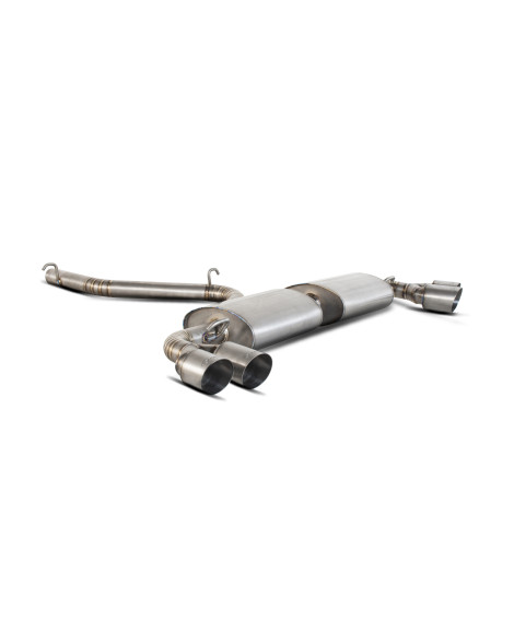 Audi TT Mk2 3.2 V6/TT S Mk2 06-14 Scorpion Exhausts Resonated Cat-Back System Audi TT Mk2 3.2 V6/TT S Mk2 06-14 Scorpion Exhausts Resonated Cat-Back System