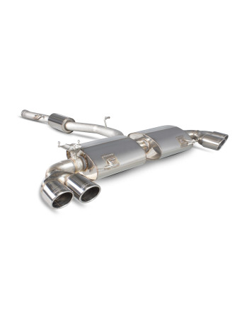 Audi S1 2.0 TFSi Quattro 14-18 Scorpion Exhausts Resonated Cat-Back System With Electronic Valves