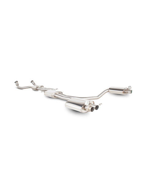 Audi RS4 B8 4.2 FSI Quattro Avant / RS5 4.2 V8 Coupe Scorpion Exhausts Resonated Cat-Back System Inc. Active Exhaust Valve Audi RS4 B8 4.2 FSI Quattro Avant / RS5 4.2 V8 Coupe Scorpion Exhausts Resonated Cat-Back System Inc. Active Exhaust Valve