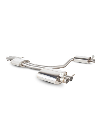 Audi RS4 B8 4.2 FSI Quattro Avant / RS5 4.2 V8 Coupe Scorpion Exhausts Resonated Half System Inc Active Exhaust Valve
