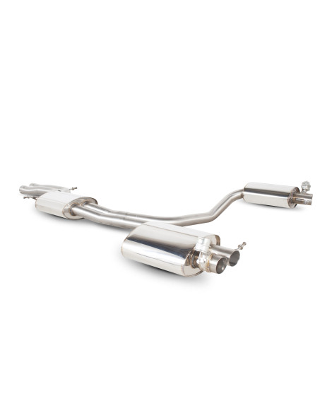 Audi RS4 B8 4.2 FSI Quattro Avant / RS5 4.2 V8 Coupe Scorpion Exhausts Resonated Half System Inc Active Exhaust Valve Audi RS4 B8 4.2 FSI Quattro Avant / RS5 4.2 V8 Coupe Scorpion Exhausts Resonated Half System Inc Active Exhaust Valve