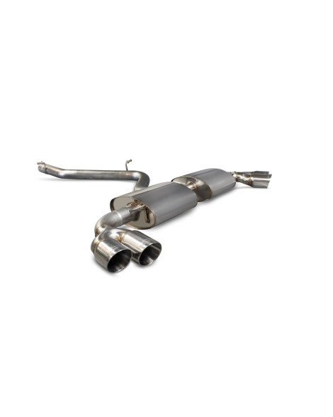 Audi TT Mk2 3.2 V6/TT S Mk2 06-14 Scorpion Exhausts Non-Resonated Cat-Back System Audi TT Mk2 3.2 V6/TT S Mk2 06-14 Scorpion Exhausts Non-Resonated Cat-Back System